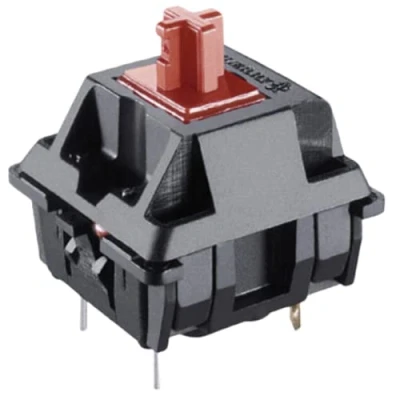 Image of Cherry MX Key Switches for Mechanical Gaming Keyboards Plate Mounted MX1AL1NN (Cherry Red, 90 Pcs)