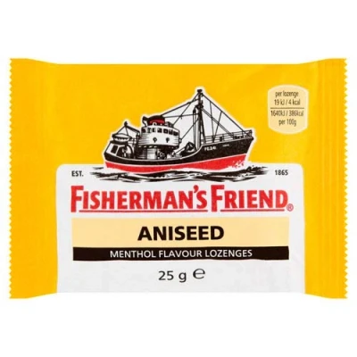 Image of Fishermans Friend Aniseed Menthol Flavour Lozenges Pack of 24 x 25G
