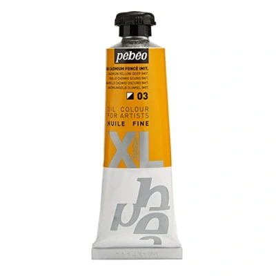 Image of PEBEO 937003 XL Studio Fine Oil, Yellow, 37ml