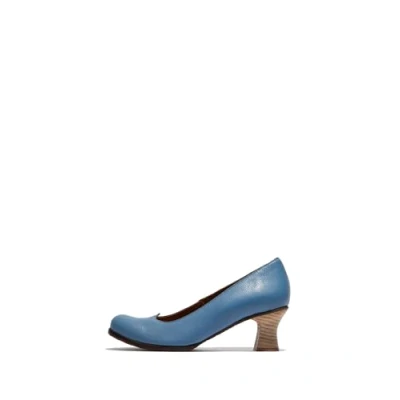Image of Fly London BAZE086FLY Mousse Leather Women&#039;s Heels Shoes