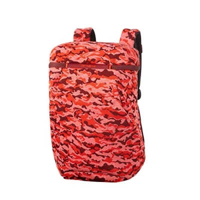 Image of Samsonite Neoknit 15.6 Inch Laptop Backpack, 45 cm, 17 Litre, Multicolour (Fluo Red Camo)