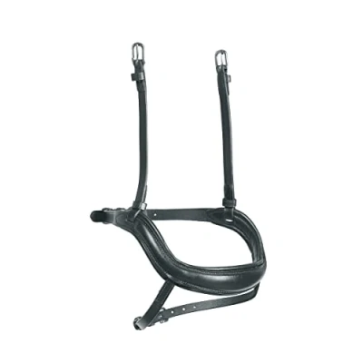 Image of Shires Velociti Rapida Ergonomic Flash Noseband (X.Full, Black)