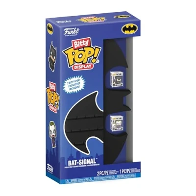 Image of Funko Bitty POP! Display: Star Wars Batman Signal Batman™ and the Joker™ Can Display A Total Of 18 Characters Surprise Mystery Mini Figure 0.9 Inch (2.2 Cm) 1989