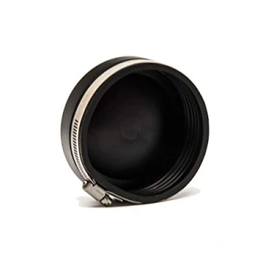 Image of Eazy Connector End Cap 4&quot;&quot; Pond Pipe Fitting