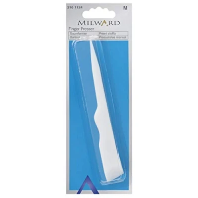 Image of Milward Plastic Finger Presser, White, One Size