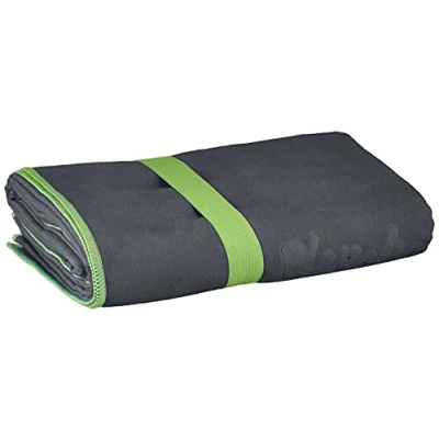 Image of Playshoes Unisex Multifunctional Towel, Microfibre Bath Towel Portable Blanket, Grey, 80 x 160 cm
