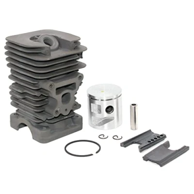 Image of Cylinder Piston Kit for Poulan Craftsman Jonsered Husqvarna Partner McCulloch Petrol Chainsaw 530071884