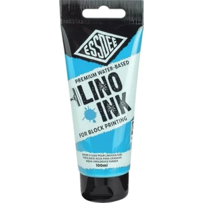 Image of Essdee Block Printing Ink, Sky Blue, 100ml