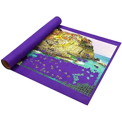 Image of Giant Jumbo Roll Up or Store Puzzle Storage Mat Tube with Large Capacity Easy To Use Anti Leak Design Protection Can Transport Around Upto 3000 Pieces