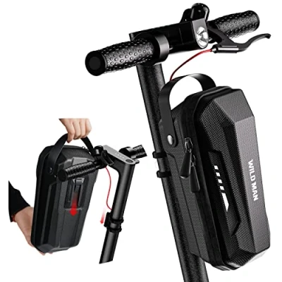 Image of Jeebel 2L/3L Electric Scooter Bag Handlebar Storage for Waterproof EVA Quick Release Mounting Xiaomi MI Mijia M365 Pro Segway Ninebot E ES1/2/3/4 (3L, Release)