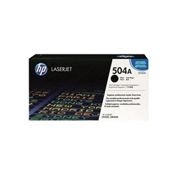 Image of HP 504A Black Original LaserJet Toner Cartridge (CE250A)