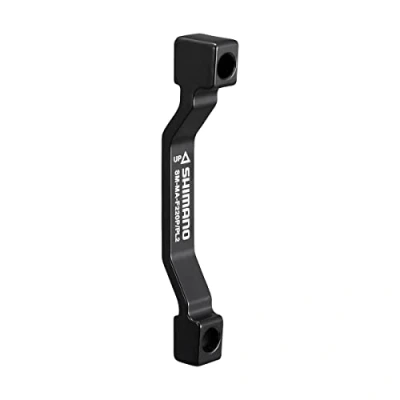 Image of SHIMANO Unisex 4550170897819 Brake Pliers Changer From 200 To 220mm Post Mount, Black, Front Mm Mount 220 EU