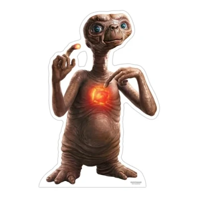 Image of Star Cutouts SC4144 E.T. the Extra Terrestrial Cardboard Cutout E.T Movie Alien