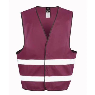 Image of Result Core Hi vis Vest Burgundy* Lxl