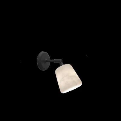 Image of New Works Material Edition wall lamp, marble