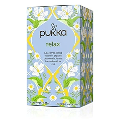 Image of Pukka Relax 20 Tea Bags Pack of 4