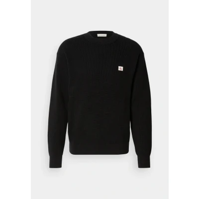 Image of Calvin Klein Jeans ROLL NECK Sweater Jumper, Women&#039;s, Size: XXL, Black