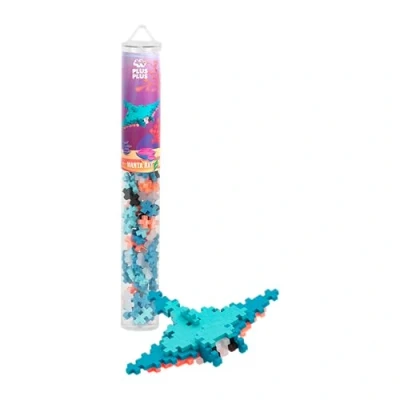 Image of Plus Building Blocks Toy Animal Toys for Kids, Creative Learning Resources and STEM Play Home Travel Girls Boys Age 5 Manta Ray 100 Pieces