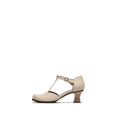 Image of Fly London BEMI279FLY Mousse Leather Women&#039;s Heels Shoes