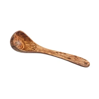 Image of Naturally Med Ladle, Wood, Brown, 30 cm