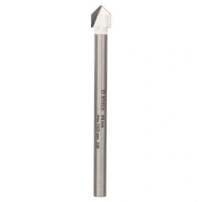 Image of Bosch Professional 1x CYL 9 SoftCeramic Tile drill Bit (for soft ceramic tiles, Ø 8 x 80 mm, Accessories driver)
