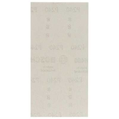 Image of Bosch Professional Set of 10 Sanding Sheets M480 Best for Wood and Paint (Wood Paint, 93 x 186 mm, grit G240, Accessories Orbital Sanders)