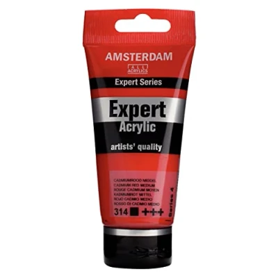 Image of Amsterdam Expert Acrylic: (Acrylic) 75ml Series 4 Medium Cadmium Red