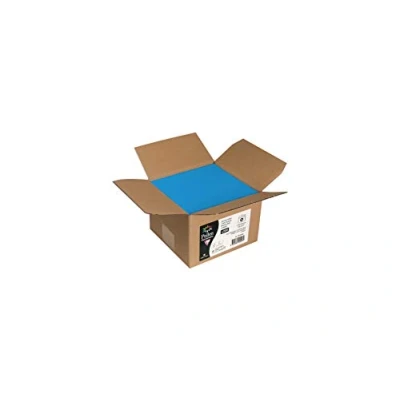 Image of Clairefontaine Ref 55556C Pollen Bulk Packed Envelopes (Pack of 200) C6 Sized, 120gsm Paper, Inkjet &amp; Laser Compatible, Acid Free, Self Adhesive Backing Intensive Blue