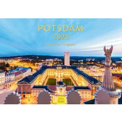 Image of Edition Seidel Premium Calendar Potsdam 2025 Format DIN A3 Wall Europe Germany Brandenburg Sanssouci Dieterich Photography