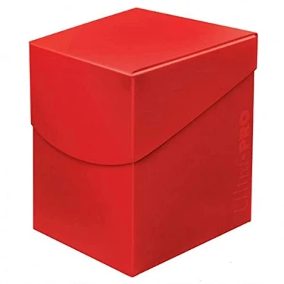Image of Ultra Pro 85686 Eclipse 100+ Deck Box, Apple Red