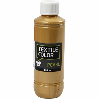 Image of Creativ Full Coverage Fabric Paint, Gold, One Size