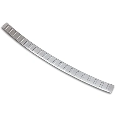Image of Boot Sill Protector Matte Stainless Steel Compatible with Mercedes GLE V167 Year of Manufacture from 2018 Premium Quality RECAMBO