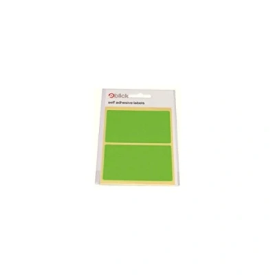 Image of Blick RS01065 50mm x 80mm Fluo Label Bag Green