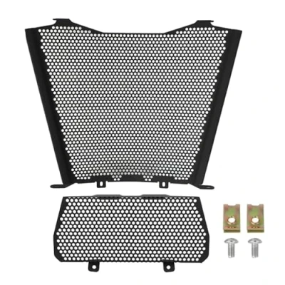 Image of EdvenA Motorcycle Radiator Guard Protection Cooler Grill Cover Protector Compatible with BMW S1000RR S1000R M1000RR M1000R 2019 2021 2022 2023 2024