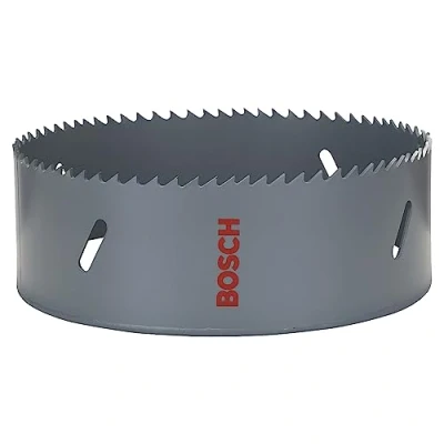 Image of Bosch Professional 1x Hole Saw HSS Bi metal for standard adapter (for various materials, Ø 140 mm, Accessory Rotary Drill)