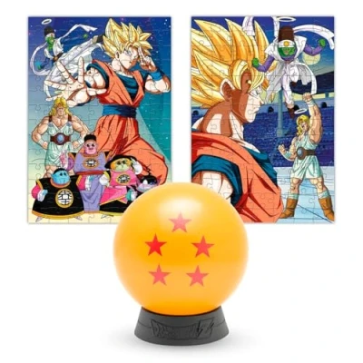 Image of Grupo Erik Dragon Ball Z Puzzle The Five Star 98 Pieces Jigsaw Puzzle, Dragonball Jigsaws, Gifts, Merch, Toys, Super Manga