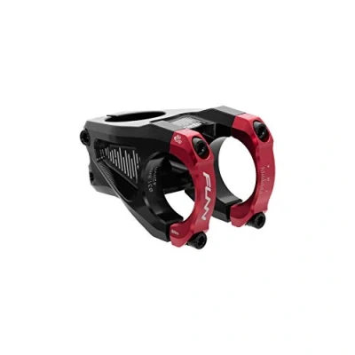 Image of Funn Equalizer Bike Stem with 10mm Drop or Rise, 31.8mm Bar Clamp (Length 42mm, Red)