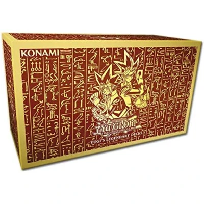 Image of KONAMI Yu Gi Oh Yugi&#039;s Legendary Decks Trading Card Game Sealed Box BNIB