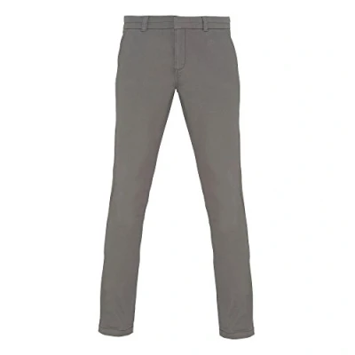 Image of Asquith &amp; Fox Womens/Ladies Casual Chino Trousers (Slate) Blue Size X Large