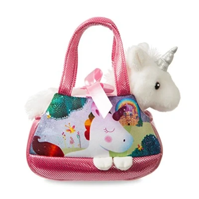 Image of Aurora, 60961, Sparkle Tales, Melody Unicorn Fancy Pal, 8In, Pink and White