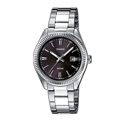 Image of Casio Collection WoMens Silver Watch LTP 1302PD 1A1VEG Stainless Steel (archived) One Size