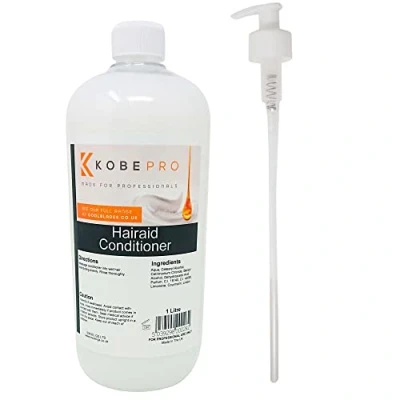 Image of Kobe Professional Hairdressing Hair Aid Conditioner 1 Litre + Pump