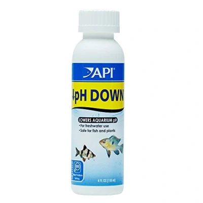 Image of API pH DOWN Freshwater Aquarium Water Reducing Solution 118 ml Bottle