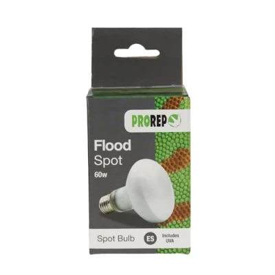 Image of ProRep Flood Bulb 60 Watts Reptile Lighting Spotlight Screw Fitting