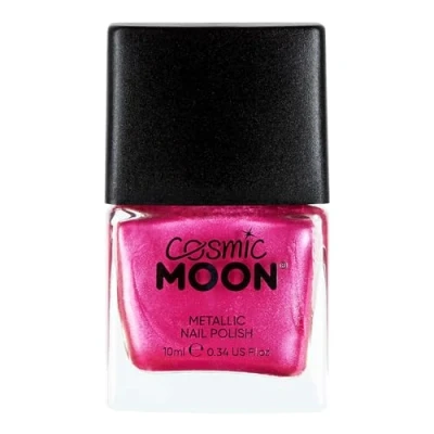 Image of Metallic Nail Polish by Cosmic Moon Pink Highly pigmented Varnish 10ml