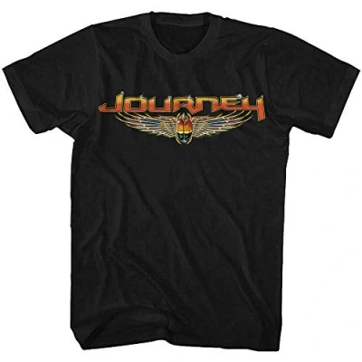 Image of Journey T Shirt Mens Licensed Rock N Roll Band Concert Tour Tee Retro New Black