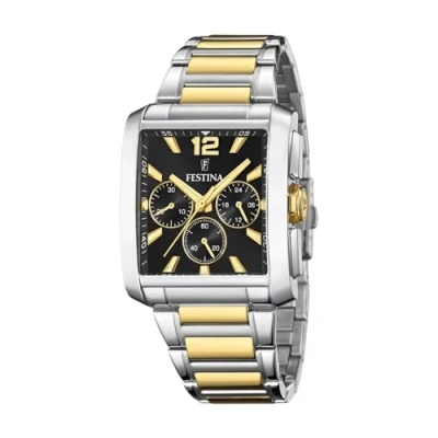 Image of Festina Men&#039;s Analogue Quartz Watch with Leather Strap F20653/3
