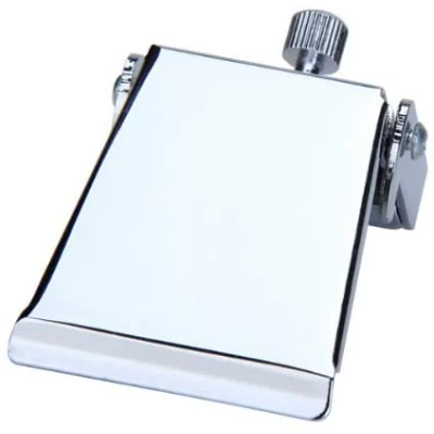 Image of 5 String Banjo Tailpiece Plate Chrome