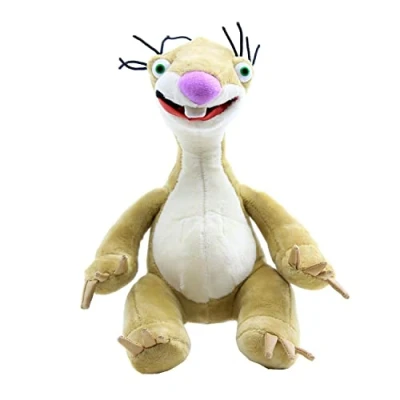 Image of Laruokivi Funny Cute Animal Doll Sid Sloth Stuffed Plush Toy 10&#039;&#039; Gift