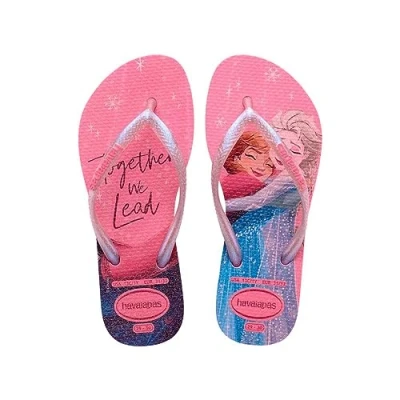 Image of Havaianas Kids Slim Princess Pink Lemonade 31/32
